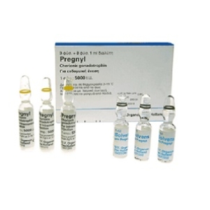 HCG Pregnyl 5000 IU Organon